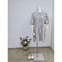 린넨 랩원 뷔스티에 펀칭 원피스 스퀘어넥 여름니트원피스 여름여성원피스