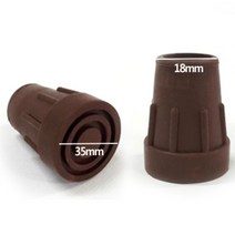 지팡이 목발 고무 받침 마킹 18mm(1Px10개) 소모품 안전, 10개