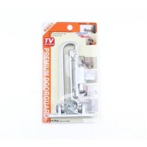 PXM745444아파트현관문수리문쾅방지 안전고리 폐달식말굽 락에이스 현관문 폐달식말굽 KD-2000 락에이스 안전고리 현관문 속도조절 문걸쇠, 단일 수량