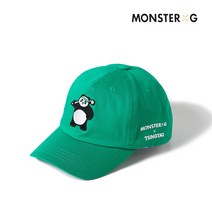 몬스터지 골프 데일리 몬스터지X칭따오 캐릭터 타오 콜라보 볼캡 그린 MXTC21GB66