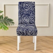 안마의자천갈이 미용 마사지 침대 천갈이 의자 커버 탄성 꽃 프린트 장미 꽃 스판덱스 빨, 1 조각, cc0531063