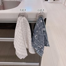 덜튼 빈티지 타올걸이 접착식 수건걸이 무타공 샤워타올걸이 키친 욕실 원형 사각형 일본직수입