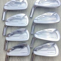 Honma TW-747VX 골프 클럽 왼손잡이 아이언 세트 (4 5 6 7 8 9 10 11) 헤드 커버가있는 스틸 샤프트 8pcs, Only Heads 8pcs