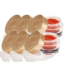 립마스크 Peach 0.50OZ Grande Cosmetics Grandepout Plumping Lip Mask, 6팩