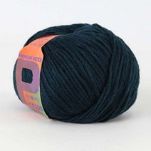 [앵콜스] 피카소울실 6ply (낱개) 뜨개실 털실, 30 딥그린 (30g)