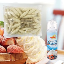 크로와상 냉동생지 50g x 약45~50개입 2.25kg +휘핑크림포함, 1개