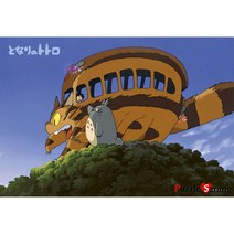 70피스 직소퍼즐 - 토토로와 고양이버스 (큰조각), 본상품선택, 단일옵션