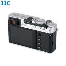 JJC 후지 X100V X100F X-E3 X-E4 카메라 엄지그립, 블랙