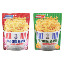 후라이드 오징어 2종세트(오리지널 양파) 120g, 1개