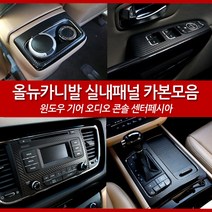 올뉴카니발 전용 실내 실외 인테리어 튜닝 악세사리 모음, 09_오디오프레임-실버카본
