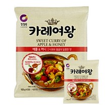 즉석식품 즉석카레 카레여왕 애플허니 카레