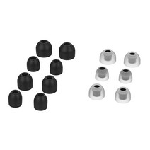 소프트 실리콘 귀 캡 팁 교체 소니 호환 WF-1000XM3 블루투스 이어폰 액세서리 7 쌍, 04 7 Pairs