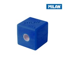 MILAN 밀란 큐빅 연필깎이, 1개, 블루