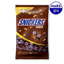 스니커즈 미니스 초코바, 1098g, 2개