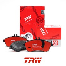 TRW BMW X1 X4 X5 X6 브레이크패드 센서포함 20d 30d 40d M50d OEM납품, X6 M50d F16 (14~19년), BMW뒤패드