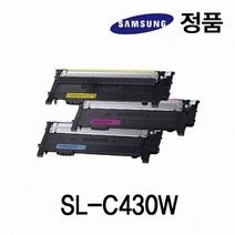 삼성 레이저프린터 토너 프린트토너 SL-C430W 파랑, 색상