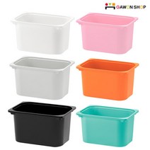 이케아 TROFAST 정리함 23cm (중형), 그레이