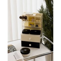 모던 화장품 수납함 브러쉬보관함 악세사리 립스틱