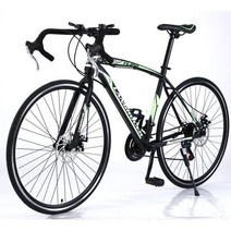 로드바이크새로운 2023 도로 자전거 26 인치 21/24/27/30 스피드 더블 디스크 브레이크 도시 공장 직접 판, 01 green_01 21