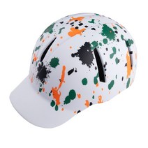 캐주얼 승마 야구 모자 헬멧 성인 복고풍 도시 통근 자전거 보호장구 여성, 낙서