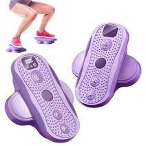원반돌리기 코어운동 Ab 운동 장비 허리 트위스팅 디스크 보드 소음 없는 또는 에어로빅, 02 purple