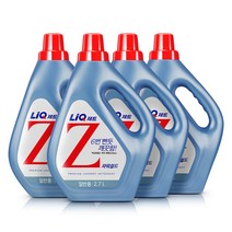 (한박스구성) 액체세제 리큐 제트 파워쉴드 일반용 2.7L(용기) x 4개 현자몰, 1. 리큐 Z 파워쉴드 2.7L (일반)