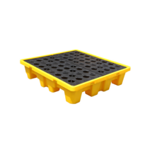 오일 받이 파레트 플라스틱 깔판 폐유 수거 130x130, 1300x1300x150mm 4배럴