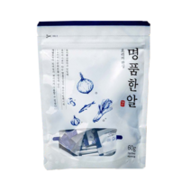 천연조미료 코인육수 육수한알 명품한알 얼큰한맛 바지락맛 야채맛 세트, 명품한알+바지락맛+야채맛 3종