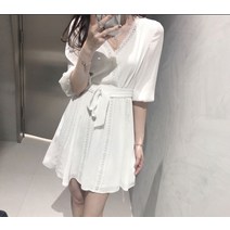 휴양지 원피스 해외 여행 여름 옷 동남아 여성 바캉스 신혼 괌 미니 룩 여자 비치웨어 리조트 흰색 발리