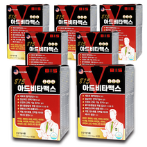 고함량 메가도스 비타민B 멀티비타민 아드비타맥스 5+1+1, 60정, 7개