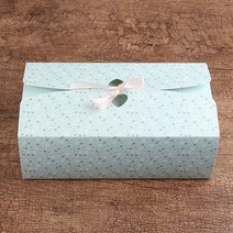 잔꽃 리본 선물상자/오픈아치형 선물포장 종이상자9-19, 없음, 기본