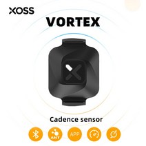 자전거 속도계 케이던스 센서 ANT 블루투스 4.0 XOSS 심박수 모니터 Garmin Bryton 사이클 컴퓨터 및 앱용, [01] VORTEX Cadence