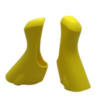 st-4700 105 5800 ultragra ut6800 shimano 더블 레버 변속기 액세서리와 호환되는 자전거 핸들 슬리브, yellow4700 5800 6800