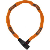 아부스 자전거 자물쇠 ABUS Catena 6806K85 Chain Lock 네온 오렌지