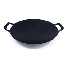 국산 대형 그리들 인덕션용 일반용 38cm 업소그리들 원형그릴 가스불판, 라체나깊은일반그리들(대형38cm)