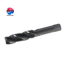 국산 스파이럴 탭 나사산 기계탭 공구 탄소강 합금강 드릴 핸드 드릴비트 드릴날 꽈배기 코일 수 작업 공구, 스파이럴탭 (M5 x 0.8)