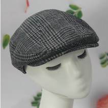 루이엘 <뉴클래식(CH)> 체크 헌팅캡 남성 골프 스포츠 클래식캡 (3컬러)