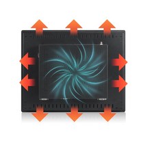 임베디드 정전식 터치 올인원 PC 컴퓨터. 15 인치. 코어 i3 CPU. 산업 화 베사 마운트용 8GB, 06 I5 4300U, 02 8G RAM 128G SSD
