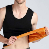 BUyuS발열나시 나시 기모 남성용 무지 남자 나시 겨울굿딜 브이숍