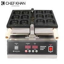 전기 계란빵 만드는 제조기 6p 1구형 쉐프칸 CFK-3106D