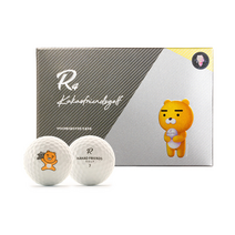 카카오프렌즈 골프 R4 트로피 에디션 (12알), 화이트, 5세트