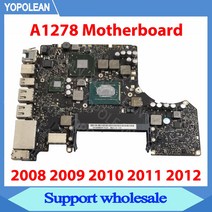 테스트 A1278 마더 보드 i5 i7 820-3115-B 820-2936-A Macbook Pro 13 "A1278 로직 2008 년, 04 2009 2.53GHz P8700