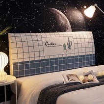 헤드보드 침대 헤드 보드 쿠션 프레임인쇄 된 탄성 모든 항목을 포함하는 침대 헤드 보드 유니버설 크기 홈, 06 6092_01 S size(100-120CM)