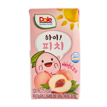 돌 하이 주스 120ml, 복숭아, 7개