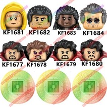 레고사람 캐릭터 레고 피규어 호환 한 세트캡틴 마블 kt1058 빌딩 블록 액션 51, kf6157 세트