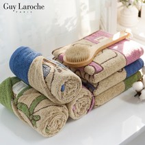 코튼 기라로쉬 울리 호텔수건 130g 5장 고급타월, GL)130g_울리세면_블루 5장