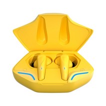 TWS Bluetooth 호환 5.0 헤드셋 무선 모든 스마트폰용 스포츠 xiaomi Samsung Huawei headphones, YELLOW-23, 04 YELLOW-23