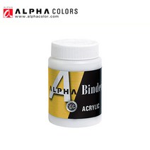 알파색채/골드 아크릴 보조제 바인더 250ml