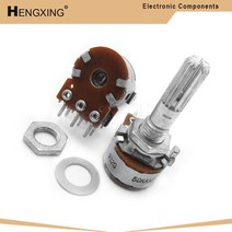 1 개 프로모션 일본 알프스 16 형 더블 볼륨 전위차계 A50K A100K 25MM 꽃, [02] 50 천개 옴