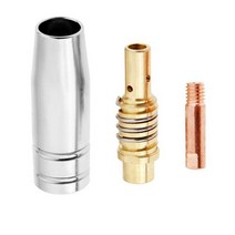 Mig 용접기 빈젤 15AK 토치 액세서리 노즐 MIG 접촉 팁 3 개, 02 0.8MM